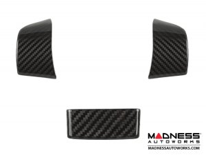 Volkswagen Golf Mk5 - Steering Wheel Trim - Carbon Fiber